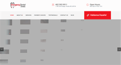 Desktop Screenshot of emergencydentalomahane.com